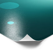 アンティークスケルトン鍵の緑の背景 フォトプリント            (角)