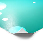 アンティークスケルトン鍵の緑の背景 フォトプリント            (角)