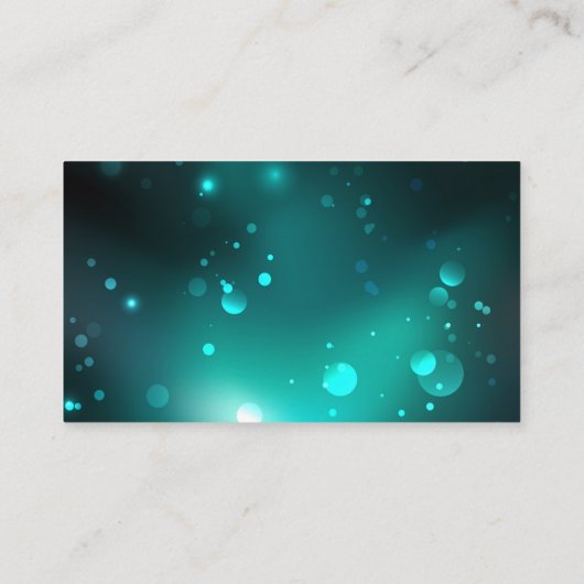 アンティークスケルトン鍵の緑の背景 名刺 (裏面)