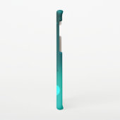 アンティークスケルトン鍵の緑の背景 SAMSUNG GALAXYケース (左側)