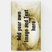 アンティークスタイルパターグランジンのスイング+アイディア 横断幕 (縦)