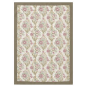 アンティークスタイルビクトリアン華美フローラ詳細 テーブルクロス (正面)