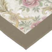 アンティークスタイルビクトリアン華美フローラ詳細 テーブルクロス (アングル)