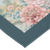 アンティークスタイルロココ華美フローラ装飾 テーブルクロス (アングル)