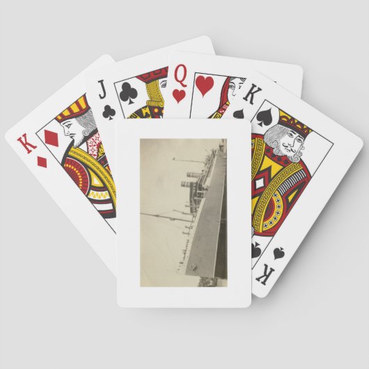 アンティークスタイル出荷トランプ |写真実在 トランプ (裏面)