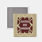 アンティークスタイル姉妹は永遠の磁石である マグネット (正面/裏面)
