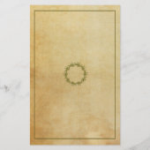 アンティークスタイル文房具紙 便箋 (裏面)