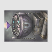 アンティークスチームパンクカルドン |スペルブックのスタック 薄葉紙 (正面)