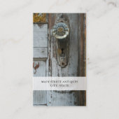 アンティークストアスケルトン鍵 名刺 (正面)