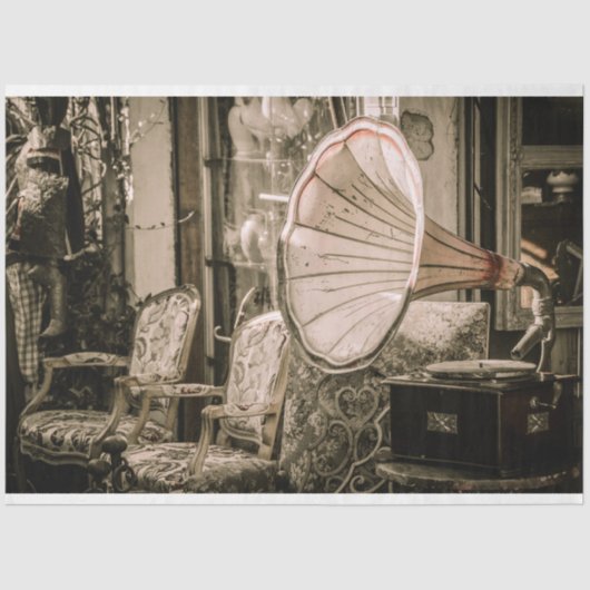 アンティークストアティッシュペーパー 薄葉紙 (正面)