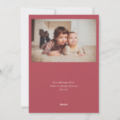 アンティークストアフロントイラストレーション シーズンカード (裏面)