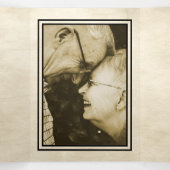 アンティークストーリーブックスタイル写真75周年記念 三つ折り招待状 (内部中)