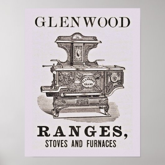 アンティークストー広告ブのポスター ポスター (正面)