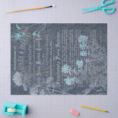 アンティークスパイスアドエフェメラデクページティッシュペーパー 薄葉紙 (クラフト)