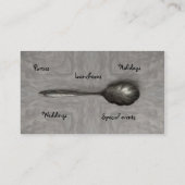 アンティークスプーンケータリング 名刺 (裏面)