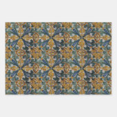 アンティークスペインのタイル ラッピングペーパーシート (正面)