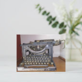 アンティークスミス兄弟タイプライター葉書 ポストカード (スタンド正面)