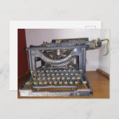 アンティークスミス兄弟タイプライター葉書 ポストカード (正面/裏面)