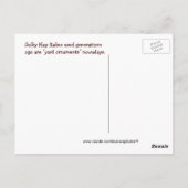 アンティークスルキー乾草レーキ葉書カスタマイズ-  ポストカード (裏面)