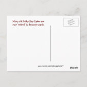 アンティークスルキー干し草はがき2カスタマイズ- ポストカード (裏面)