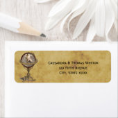 アンティークセレストグローブ動揺してBG差出人住所 ラベル (インサイチュ)