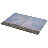 アンティークセーリングシップSloopヨットセーリングボート海 カッティングボード (角)