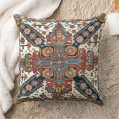 アンティークゼイクールオリエンタルラグデザイン装飾用クッション クッション (ブランケット)