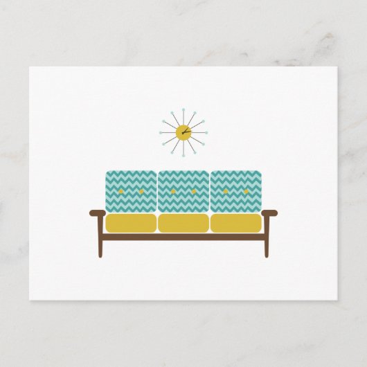 アンティークソファー ポストカード (正面)