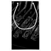 アンティークタイプライター抱き枕 スモールペーパーバッグ (裏面)