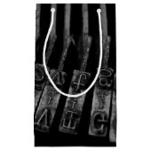 アンティークタイプライター抱き枕 スモールペーパーバッグ (正面)