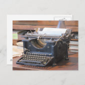 アンティークタイプライター葉書 ポストカード (正面/裏面)