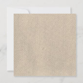 アンティークタイプライター鍵結婚式招待状 招待状 (裏面)