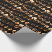 アンティークタイプライター鍵 ラッピングペーパー (角)