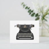 アンティークタイプライター ポストカード (スタンド正面)