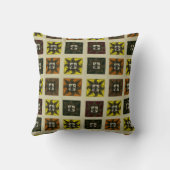 アンティークタイル（紋章の）フラ・ダ・リ クッション (裏面)