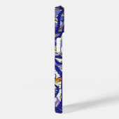 アンティークタコオンブルー金ゴールドフローラ Case-Mate iPhoneケース (裏面 / 右)