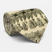 アンティークタッセル及びレースの部族模様 ネクタイ (ロール)