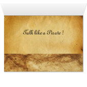 アンティークタリスマン/パイレーツトレジャーマップワックスシール (内部横(下))