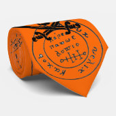 アンティークタリスマン/パイレーツトレジャーマップ，オレンジ ネクタイ (ロール)