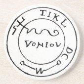 アンティークタリスマン/パイレーツトレジャーマップ コースター (正面)