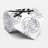 アンティークタリスマン/パイレーツトレジャーマップ ネクタイ (ロール)