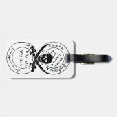 アンティークタリスマン/パイレーツトレジャーマップ ラゲッジタグ (裏面横)