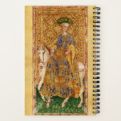 アンティークタロッツクイーンとワンズパーチメントの騎士 ノートブック (裏面)