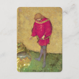 アンティークタロットドイツのコートのカード/ダックスのページ