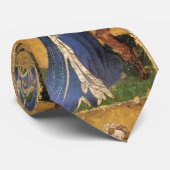 アンティークタロット/ドイツのコート・カード/ハートの女性 ネクタイ (ロール)