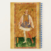 アンティークタロット/メイドとワンズパーチメントのページ ノートブック (裏面)