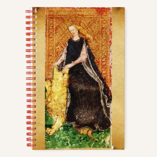 アンティークタロット/不屈と悪魔のタロット ノートブック (正面)