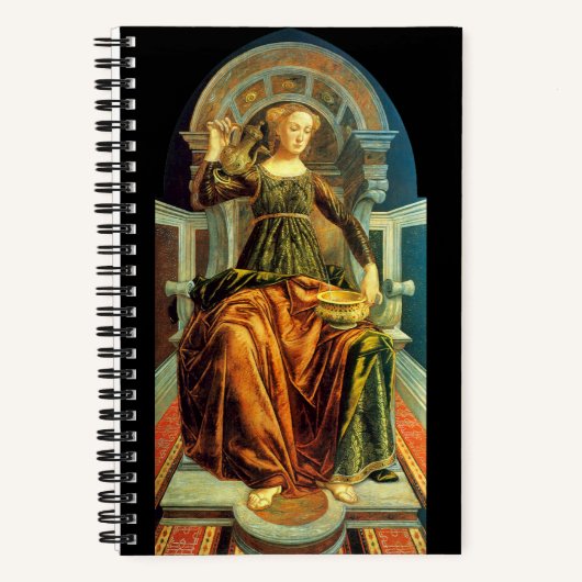 アンティークタロット/節制と不屈 ノートブック (正面)