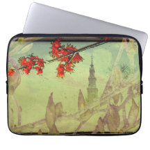 アンティークタワー、マグノリアとメープルフラワーフォン