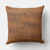 アンティークタンレザープリントクッションテクスチャパターン クッション (裏面)
